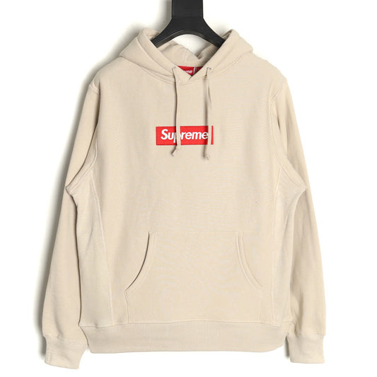 Supreme chest embroidered logo pocket hooded sweatshirt